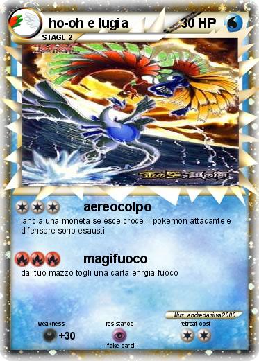 Pokemon ho-oh e lugia