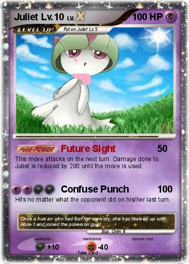 Pokemon Juliet Lv.10