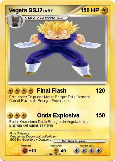 Pokemon Vegeta SSJ2