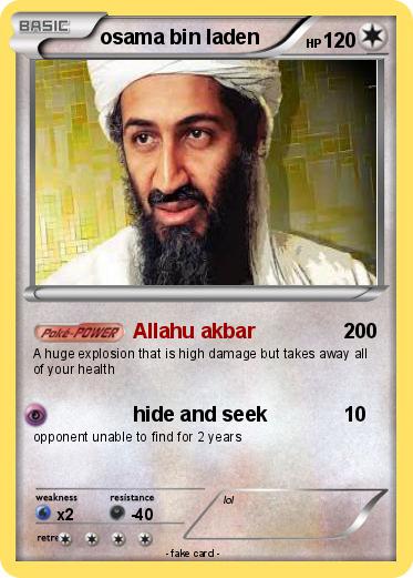Pokemon osama bin laden