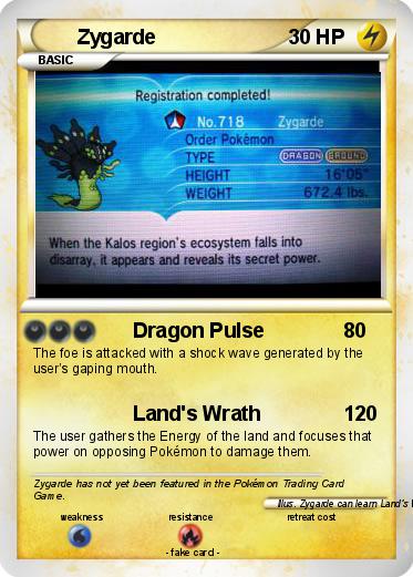 Pokemon Zygarde
