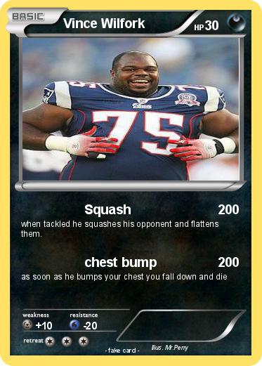 Pokemon Vince Wilfork