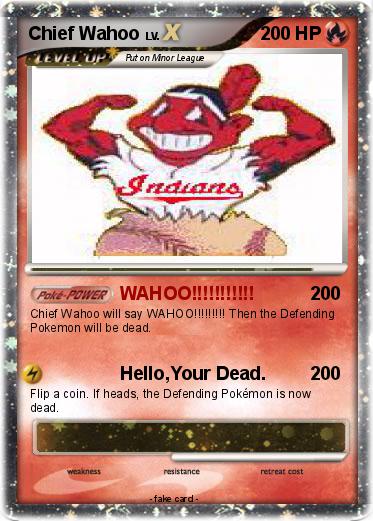 Pokemon Chief Wahoo