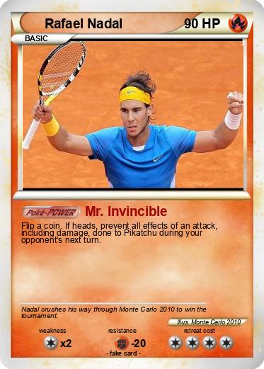 Pokemon Rafael Nadal
