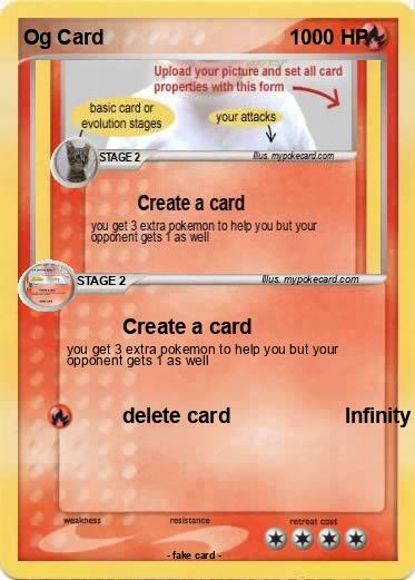 Pokemon Og Card