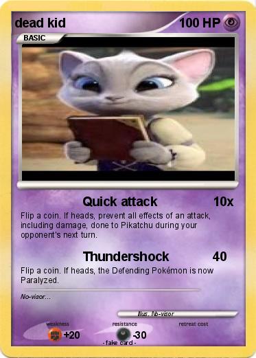Pokemon dead kid
