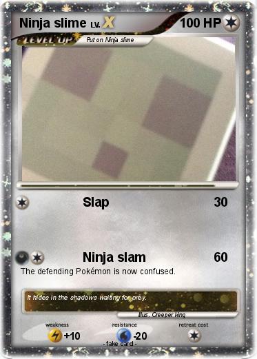 Pokemon Ninja slime