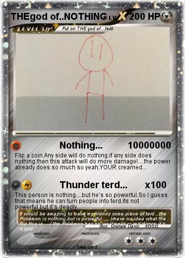 Pokemon THEgod of..NOTHING