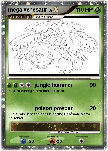 Pokemon mega venesaur