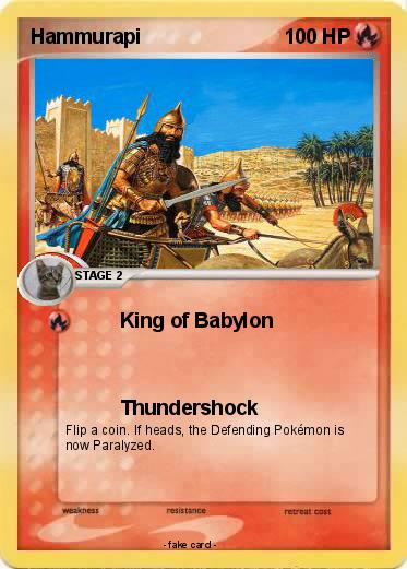 Pokemon Hammurapi