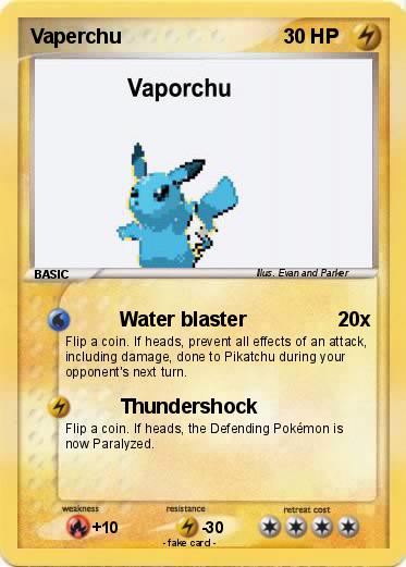 Pokemon Vaperchu