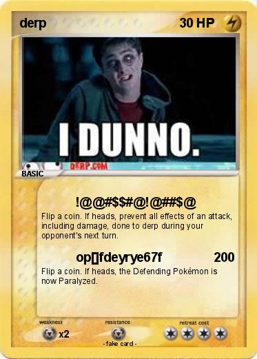 Pokemon derp