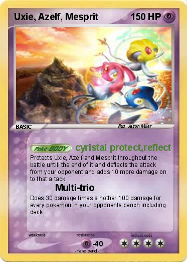 Pokemon Uxie, Azelf, Mesprit