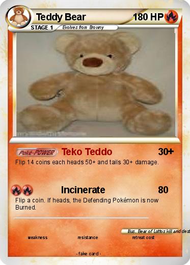 Pokemon Teddy Bear