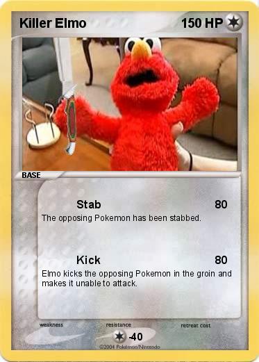 Pokemon Killer Elmo