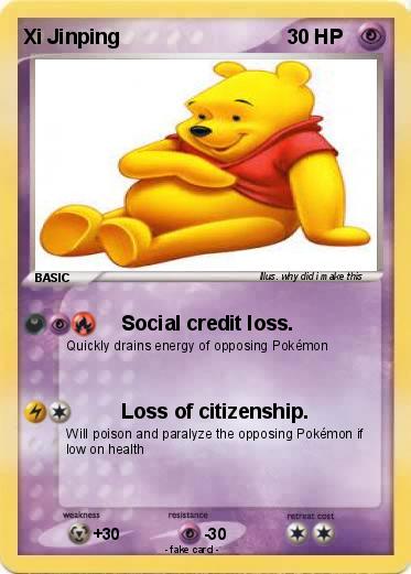 Pokemon Xi Jinping