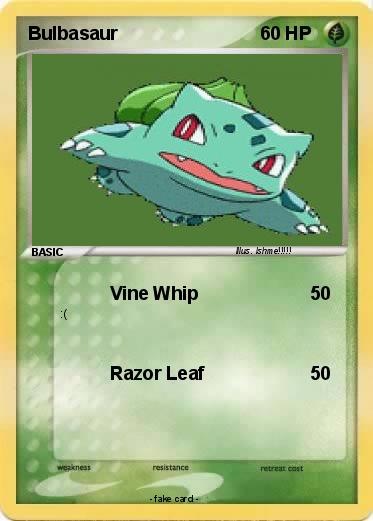 Pokemon Bulbasaur
