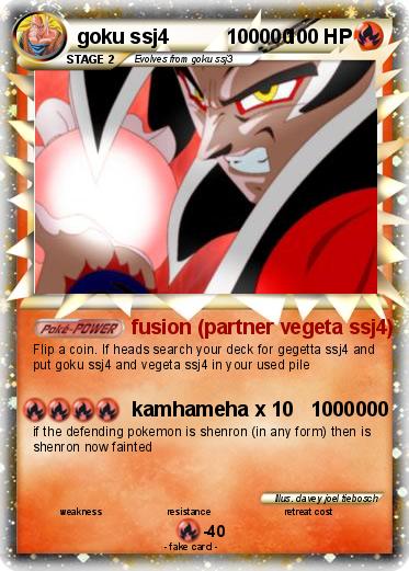 Pokemon goku ssj4          100000