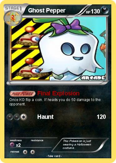 Pokemon Ghost Pepper