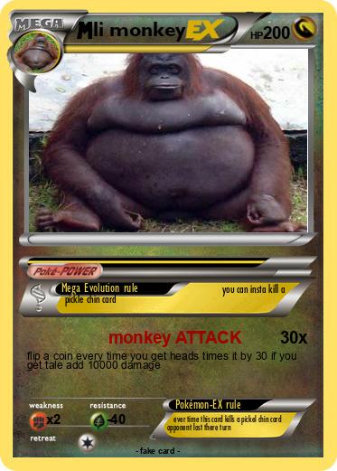 Pokemon li monkey