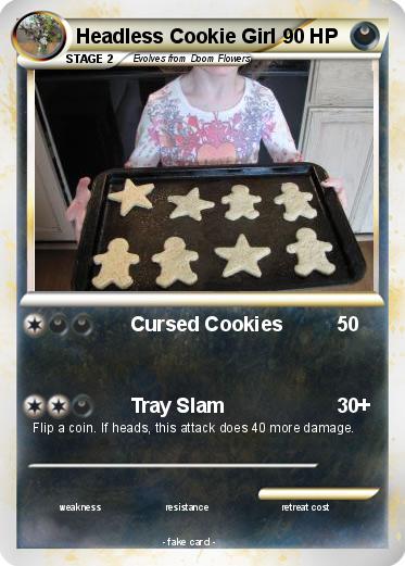 Pokemon Headless Cookie Girl