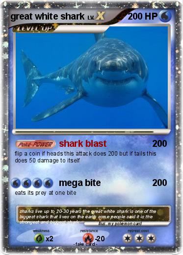 Pokemon great white shark