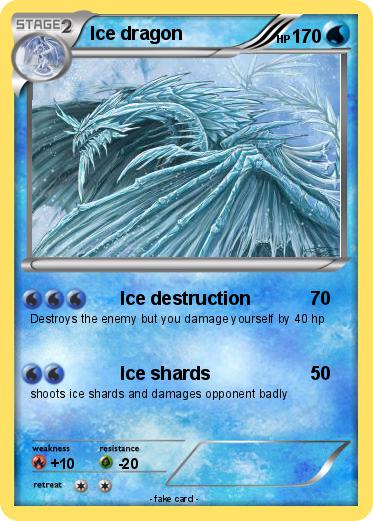 Pokemon Ice dragon