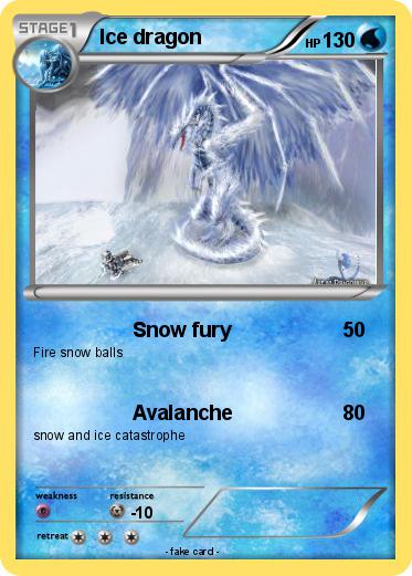 Pokemon Ice dragon
