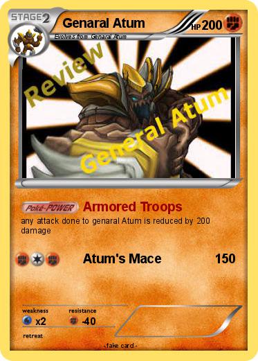 Pokemon Genaral Atum