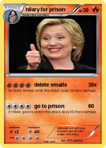 Pokemon hilary for prison