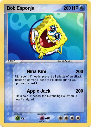 Pokemon Bob Esponja