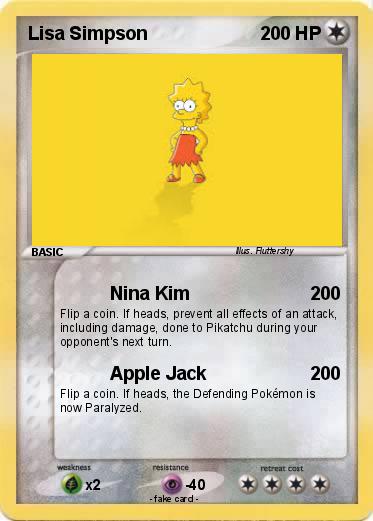 Pokemon Lisa Simpson