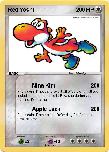 Pokemon Red Yoshi