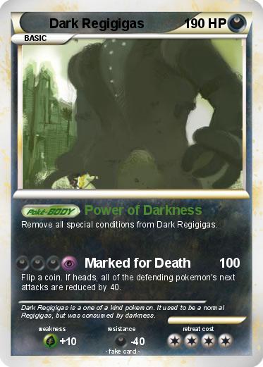 Pokemon Dark Regigigas