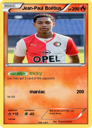 Pokemon Jean-Paul Boëtius