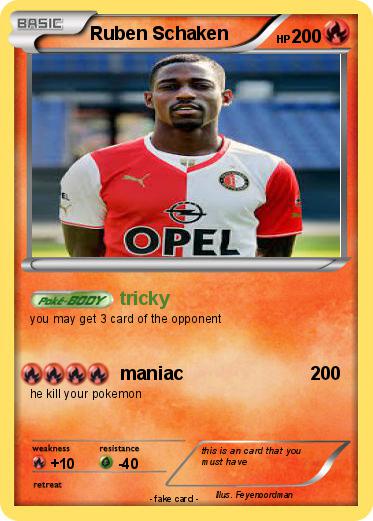 Pokemon Ruben Schaken