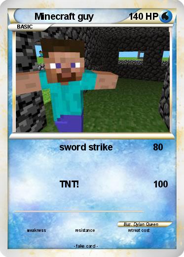 Pokemon Minecraft guy