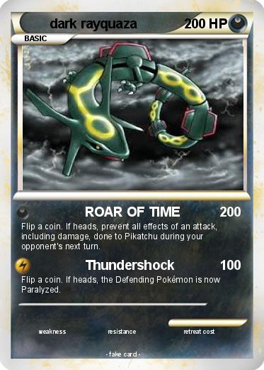 Pokemon dark rayquaza