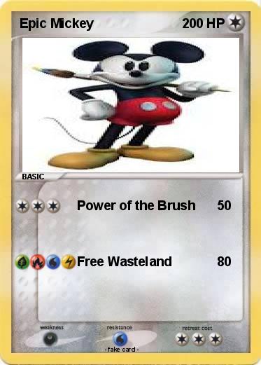 Pokemon Epic Mickey