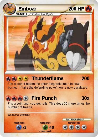 Pokemon Emboar