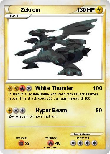 Pokemon Zekrom