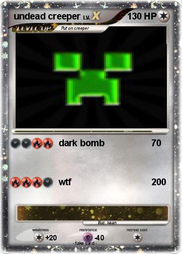 Pokemon undead creeper