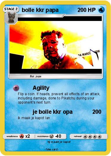 Pokemon bolle kkr papa