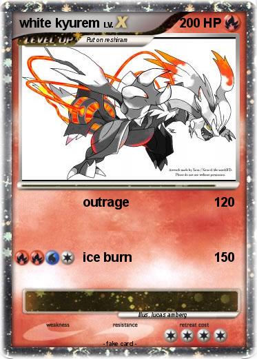 Pokemon white kyurem