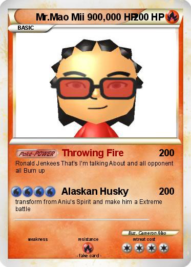 Pokemon Mr.Mao Mii 900,000 HP