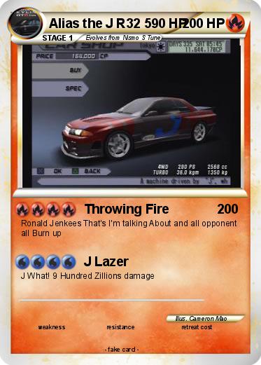Pokemon Alias the J R32 590 HP