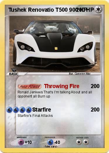Pokemon Tushek Renovatio T500 900 HP