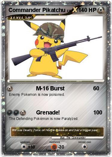 Pokemon Commander Pikatchu