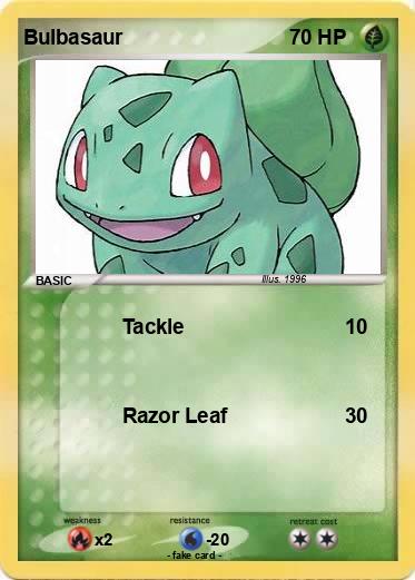 Pokemon Bulbasaur
