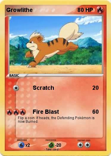 Pokemon Growlithe